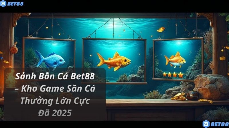 Sảnh Bắn Cá Bet88 – Kho Game Săn Cá Thưởng Lớn Cực Đã 2025