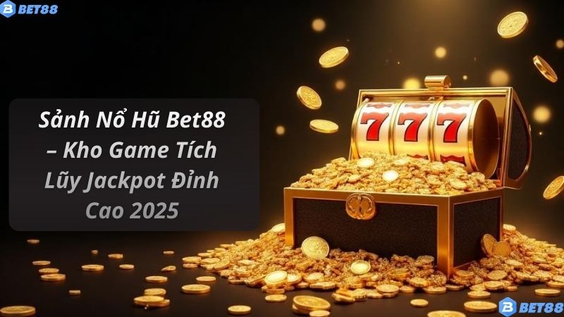 Sảnh Nổ Hũ Bet88 – Kho Game Tích Lũy Jackpot Đỉnh Cao 2025